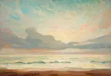 Colin Campbell Cooper, Sunset on the Channel