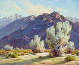 Ghost of the Desert by Paul Grimm, 1938, oil on canvas, sold Aug 2017