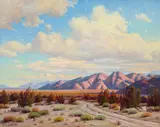 Late Afternoon by Paul Grimm, oil on canvas, sold Aug 2017