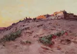 George Gardner Symons, Pueblo at Sunset