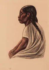 Howard Cook, Portraits of Taxco residents (A group of four)