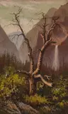 Grafton Tyler Brown, Tree near Bridal Veil Falls, Tree in Yosemite Valley (A pair)