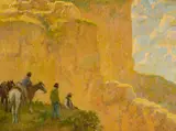 Francis Luis Mora, Amid the Walls of the Canyon