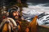 Alfredo Rodríguez, Down from the High Country, 1980, oil on canvas