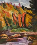 Marsden Hartley, Landscape No. 39 (Little River, New Hampshire)
