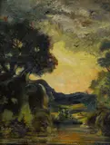 Louis Michel Eilshemius, Woodland Pool