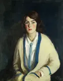 Robert Henri, Portrait of Miss Mildred Sheridan, oil on canvas