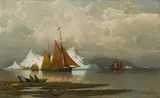 William Bradford, Labrador Coast, oil on canvas
