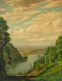 Levi Wells Prentice, River View