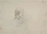 Andrew Wyeth, Peasant Dress, 1971, pencil on paper
