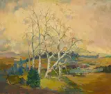 Thomas A. McGlynn, Autumn Song, oil on canvas