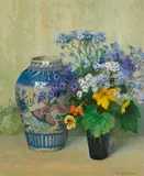 Persian Jar by Maurice Braun, oil on canvas, sold Apr 2017