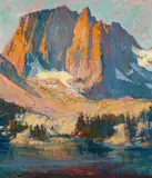 Franz Bischoff, Mount Alice, circa 1920, oil on canvas