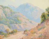Benjamin Brown, Sespe Canyon, oil on canvas