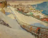 Alson S. Clark, Toboggan Slide and Dufferin Terrace