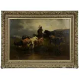 Paul Weber, Droving Cattle