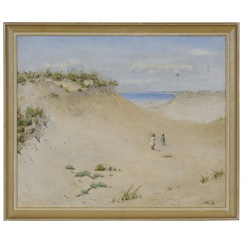 Jr. by Henry Curtis Ahl, oil on canvas, sold Jul 2017