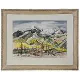 Adolf Dehn, Autumn in the Rockies