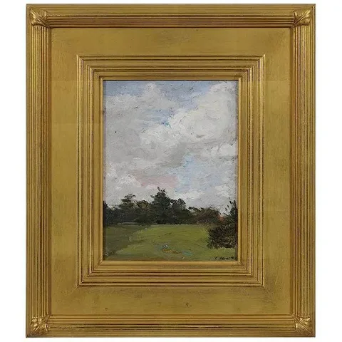 Florida Sky by Theresa Bernstein, oil on card, sold Jul 2017
