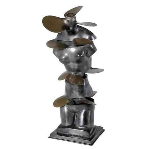 Fernandez Armand, or Arman*, 1992, patinated bronze
