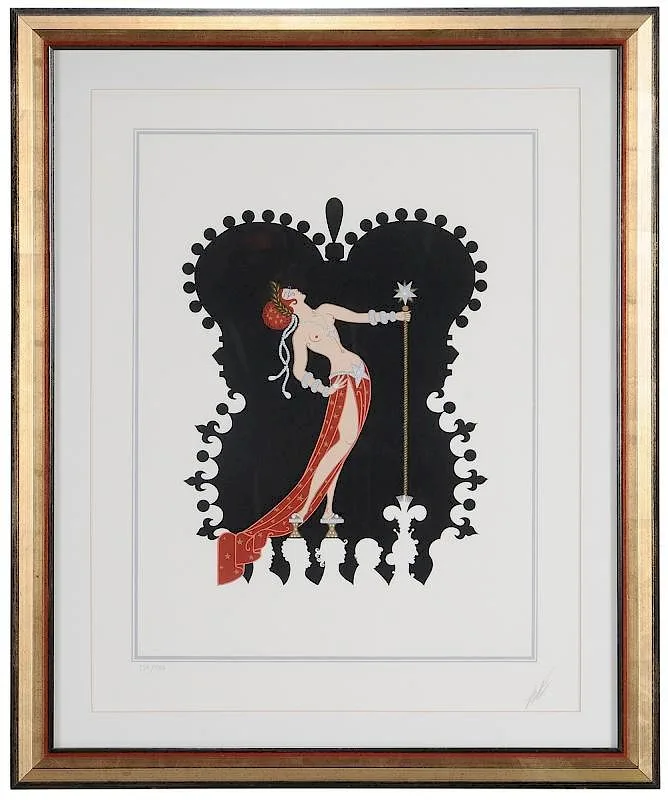 Erté, Pride, 1982, serigraph on paper
