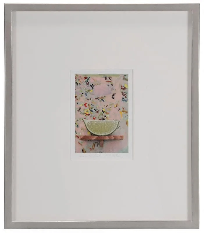 Lime with Cloud by Paul Jerome Hartley, oil on paper, sold May 2017