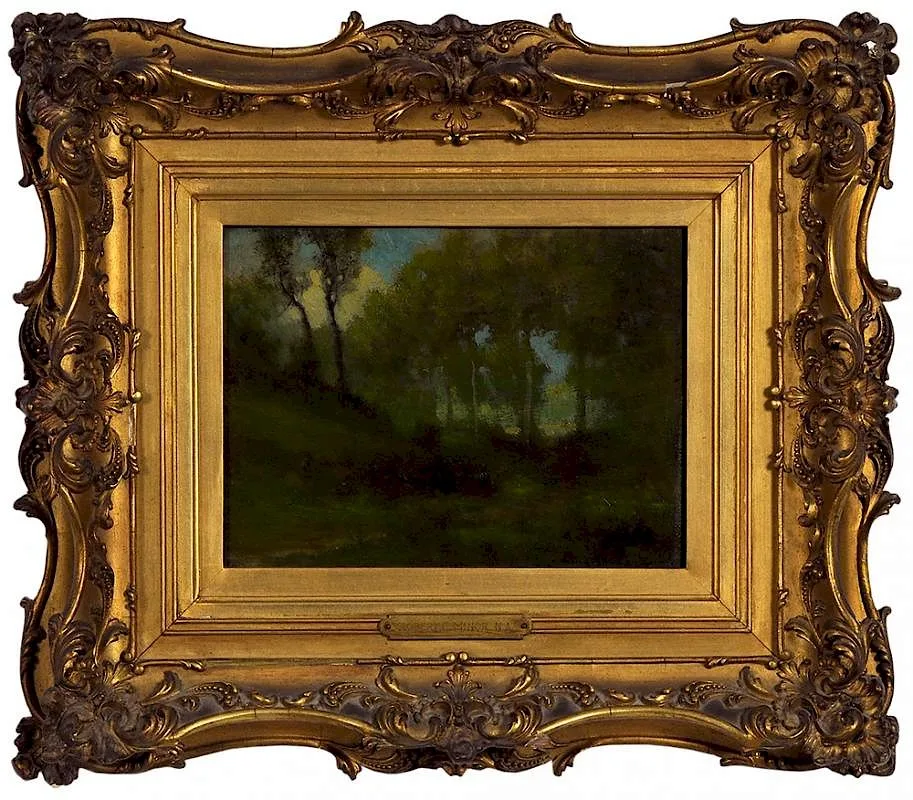 Sr. by Robert Crannell Minor, oil on panel, sold May 2017