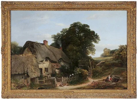 William Williams, Near Tavistock, Devon, not apparently signed, oil on canvas