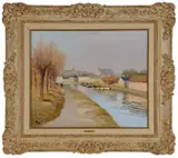 Marcel Dyf, [Rivière  de Vannes (Morbihan)]