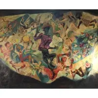 William Gropper, Partisans, Oil on canvas