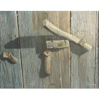The Old Latch by Robert Sarsony, 1964, Oil on canvas, sold Apr 2022