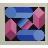 Victor Vasarely, Abstract, Serigraph