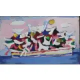 Robert Goodnough, Figures in a Boat