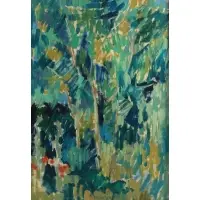 Robert L. La Hotan, Abstract, Oil on canvas