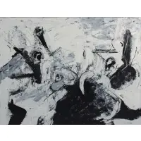 Nicolas Carone, Untitled, Oil on canvas