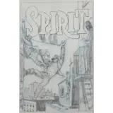 Will Eisner, Spirit, 1958, Mixed media on paper