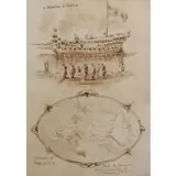 Francesco Lazzaro Guardi, Sketchbook pages, Pen and ink