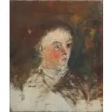 Pierre-Auguste Renoir, Portrait, Oil on canvas