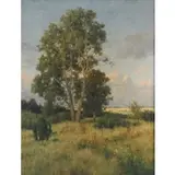 Paul von Ravenstein, Landscape, Oil on canvas
