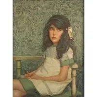 Elliot Torrey, Antoinette, Oil on canvas