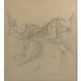 Stuart Davis, Village Scene