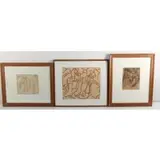 Karl Knaths, Grouping of Four Drawings
