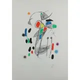 From the Marvillas Suite by Joan Miró, Lithograph, sold Mar 2022