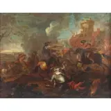 Philips Wouwerman, Battle Scene