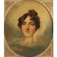 Sir Thomas Lawrence, Portrait of Mrs Morton Pitt, Oil on canvas