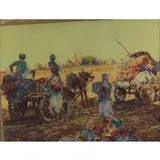 William Watts, Indian Scene, Watercolor