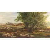 Charles Jones, Grazing, Oil on canvas
