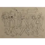 George Grosz, Ants, Photo-lithograph