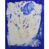 Gen'ichirō Inokuma, Abstract Composition, Mixed media on paper