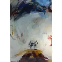 Mapko, Abstract Composition, Mixed media on paper